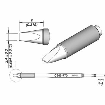 Наконечник JBC C245-770