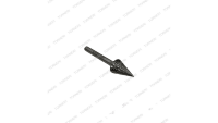 Борфреза твердосплавная коническая с заострённым концом M162506 16 мм, с хвостовиком 6 мм, с двойной насечкой TORNERI