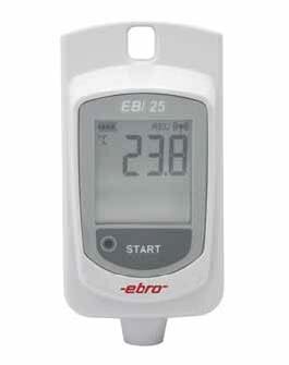 Беспроводные регистраторы данных температуры EBI 25-T/TE, ebro