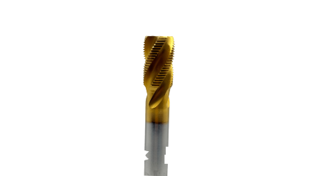 Метчик машинно-ручной М20x1,5 DIN 374, для глухих отверстий, с винтовой канавкой, с покрытием TiN, HSS-E TORNERI