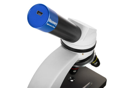 Микроскоп Levenhuk Discovery Nano Polar с книгой