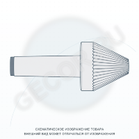 Центр токарный передний поводковый рифленый MHDJ-MT6-D148-d50-60°