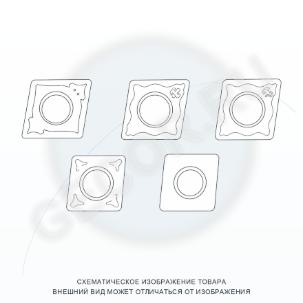 CNGA120408T02020N-S000 M1005 пластина для точения