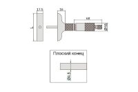 Глубиномер Intool ГМ 0-100 мм Тип 2