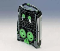 Тележка складная лабораторная Mobil comfort с ящиком Klappbox 46 л clax