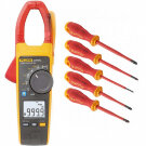 Комплект Fluke IB376M - токоизмерительные клещи Fluke 376 FC с набором отвёрток