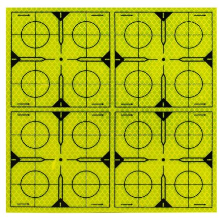 Отражатель пленочный RGK 90*90 мм (4 шт.) желтый