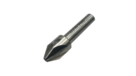 Зенковка 60° 12,5 мм, с цилиндрическим хвостовиком, Р6М5 TORNERI
