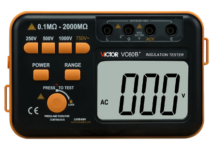 Мегаомметр Victor VC60B+