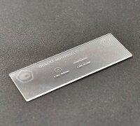 Объект-микрометр ОМ-2, для микроскопа, без поверки, 0,01/0,1 Восток-7