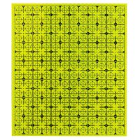 Отражатель пленочный RGK 30*30 мм (42 шт.) желтый