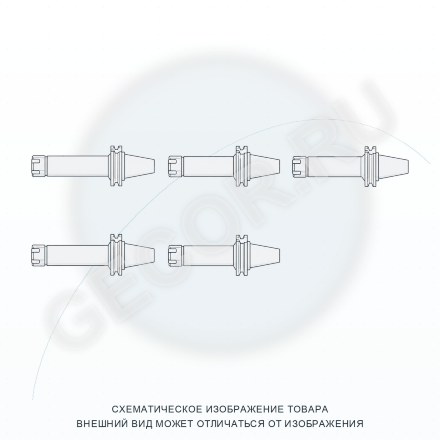 SK40-ER16Mx130 патрон DIN69871 мини