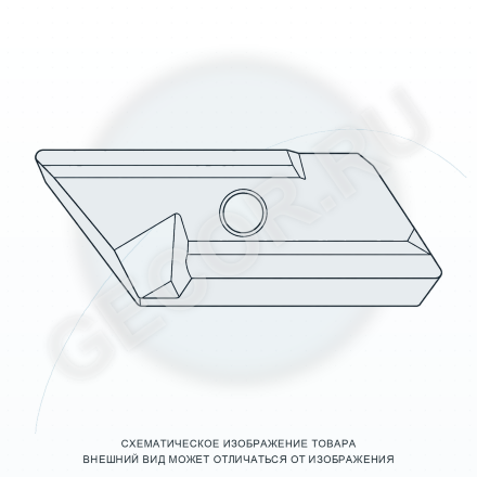 KNUX160405L YG3010 пластина для точения