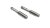 Набор метчиков дюймовых UNC 5/8" 11 нитей, 2 шт., 9ХС TORNERI