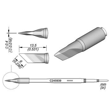 Наконечник JBC C245-939