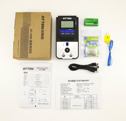 Измеритель температуры паяльника ATTEN ST-1090