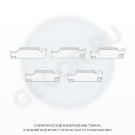 E-MGGN200-V-R CM930 пластина для отрезки и точения канавок E-MGGN200-V-R CM930 пластина для отрезки и точения канавок