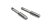 Набор метчиков дюймовых UNF 5/8" 18 нитей, 2 шт., 9ХС TORNERI