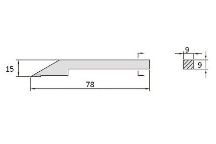 7150-SC4 Разметочная ножка для штангенрейсмаса 1351-300, 1351-450, 1351-600