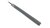 Напильник плоский L250 №3 2820-0023 TORNERI