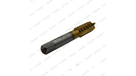 Метчик машинно-ручной М16x2 шахматный TiN HSS-E TORNERI