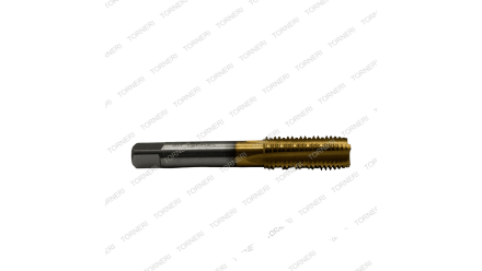 Метчик машинно-ручной М16x2 шахматный TiN HSS-E TORNERI