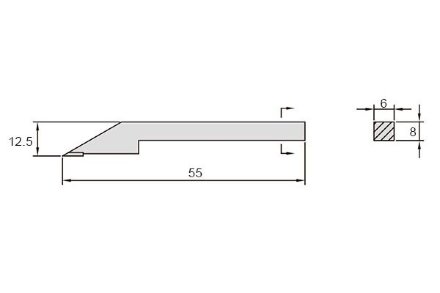 7150-SC9 Разметочная ножка для штангенрейсмаса 1253-150, 1253-200, 1154-150