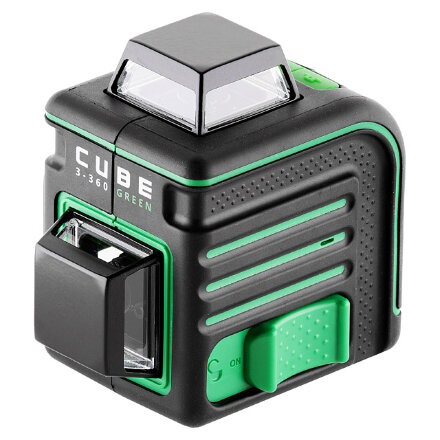 Лазерный уровень ADA CUBE 3-360 GREEN Ultimate Edition