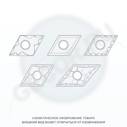 DNMG150404-SPL IA83M пластина для точения