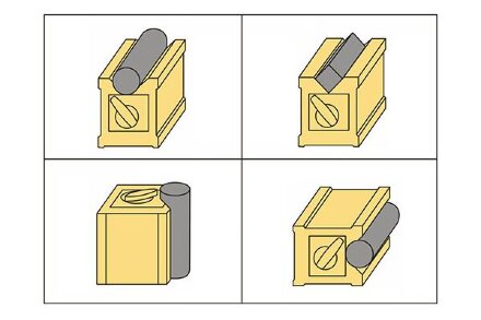 Призма с магнитным основанием INSIZE 70x60x73 мм, 6-44 мм 6890-702