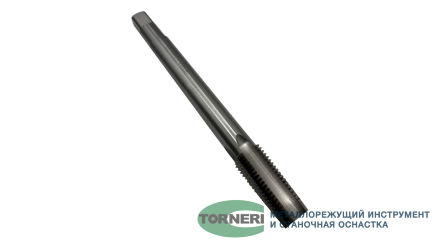 Метчик гаечный М27x3 Р6М5 с прямым хвостовиком TORNERI