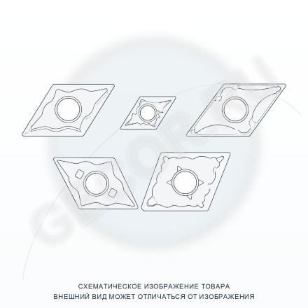 DNMG150604-MF YG2025 пластина для точения