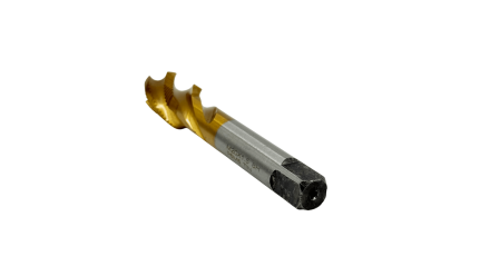 Метчик машинно-ручной М20x1,5 Р6М5 TiN ГОСТ 17933-72, с винтовой канавкой TORNERI