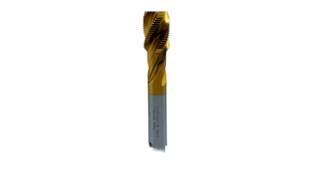 Метчик машинно-ручной М20x1,5 Р6М5 TiN ГОСТ 17933-72, с винтовой канавкой TORNERI