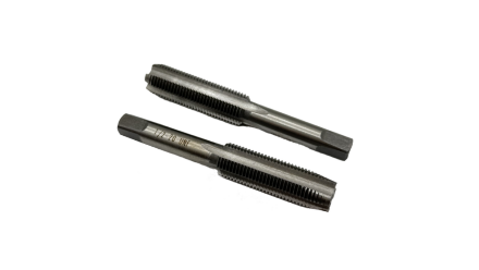 Набор метчиков дюймовых UNF 1/2" 20 нитей, 2 шт., 9ХС TORNERI