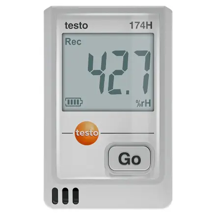 Логгер Testo 174 H USB-C белый