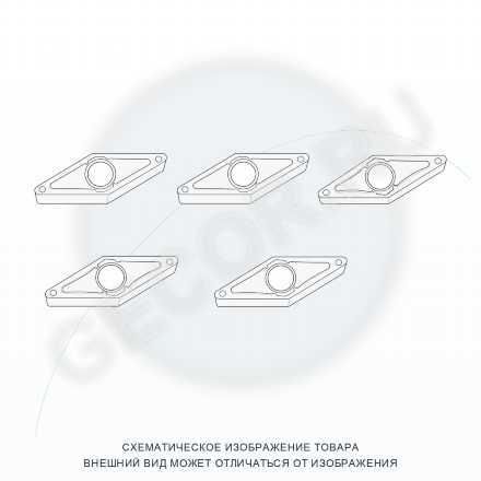Пластина для точения VBMT160408-MA CS308 CNCM