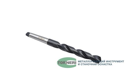 Сверло с коническим хвостовиком 20 мм HSS-Co5 DIN 345 TORNERI