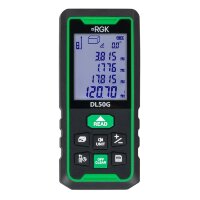 Лазерный дальномер RGK DL50G (с поверкой) - зеленый луч Лазерный дальномер RGK DL50G (с поверкой) - зеленый луч