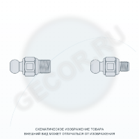 Резьбовой соединитель JFLO для СОЖ 1/4" - G1/8 (2202)
