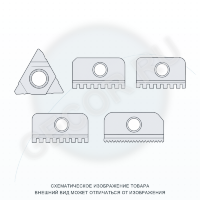 11UIDM60 DM215 пластина твердосплавная для резьбофрез