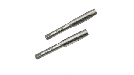 Набор метчиков дюймовых UNF 3/8" 24 нитей, 2 шт., 9ХС TORNERI
