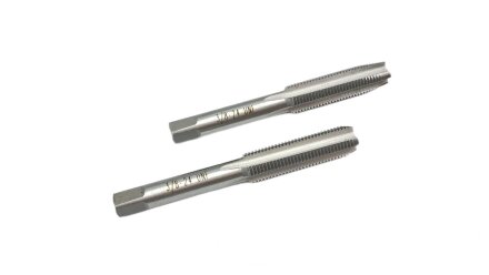 Набор метчиков дюймовых UNF 3/8" 24 нитей, 2 шт., 9ХС TORNERI