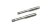Набор метчиков дюймовых UNF 3/8" 24 нитей, 2 шт., 9ХС TORNERI