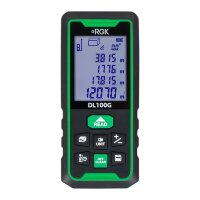 Лазерный дальномер RGK DL100G (с поверкой) - зеленый луч Лазерный дальномер RGK DL100G (с поверкой) - зеленый луч