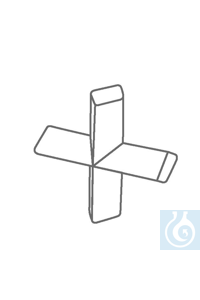 IKA IKAFLON 38 cross Магнитная штанга для перемешивания, крестовая, 38x38 мм, 5 шт. 0004497000