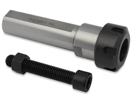 SL25-ER25-80L Цанговый патрон цилиндрический хвостовик, с лыской