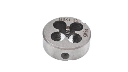 Плашка метрическая М8x1,25 Р6М5 TORNERI