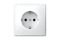 Розетка Systeme Electric ArtGallery Белый с заземлением, 16А, механизм