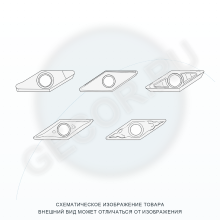 VCGX220512-AL IN8025 пластина для точения